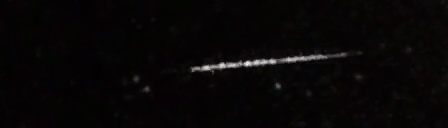 Unprocessed fireball image