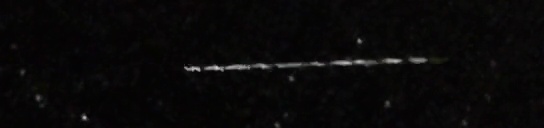 Unprocessed fireball image