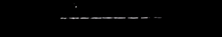 Processed fireball image