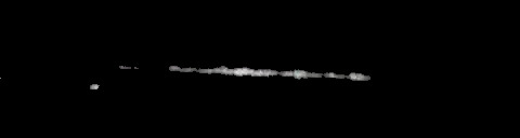 Processed fireball image