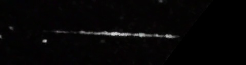 Unprocessed fireball image