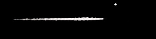 Processed fireball image