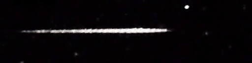 Unprocessed fireball image