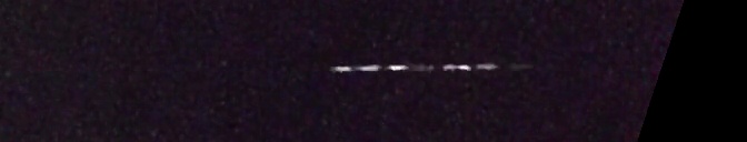 Unprocessed fireball image