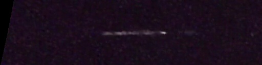 Unprocessed fireball image