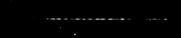 Processed fireball image