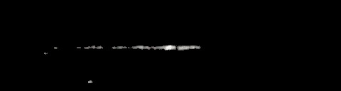 Processed fireball image