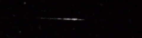Unprocessed fireball image