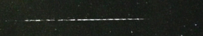 Unprocessed fireball image