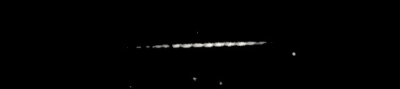 Processed fireball image