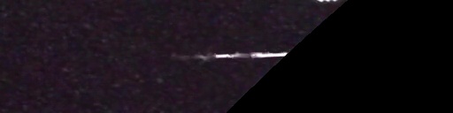 Unprocessed fireball image