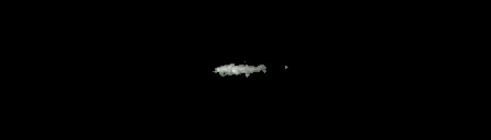 Processed fireball image