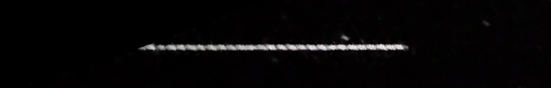 Unprocessed fireball image