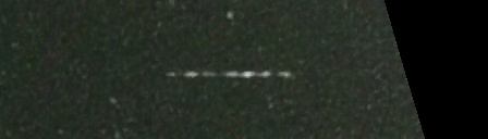 Unprocessed fireball image