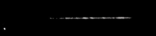 Processed fireball image