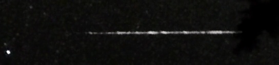 Unprocessed fireball image