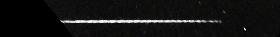 Unprocessed fireball image