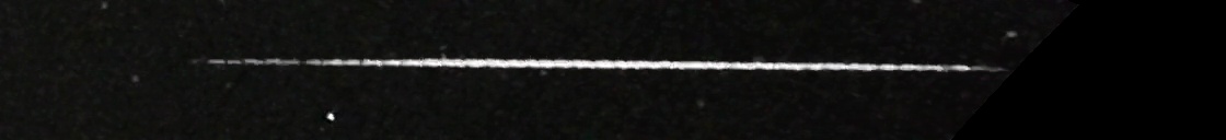 Unprocessed fireball image