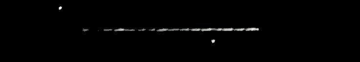 Processed fireball image