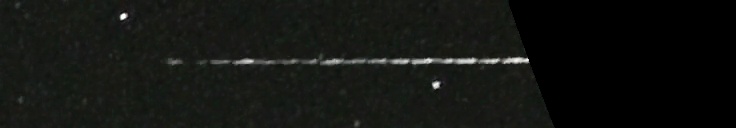 Unprocessed fireball image