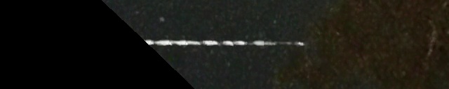 Unprocessed fireball image