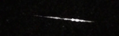 Unprocessed fireball image
