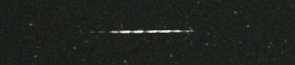 Unprocessed fireball image