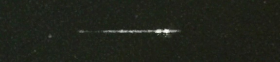 Unprocessed fireball image