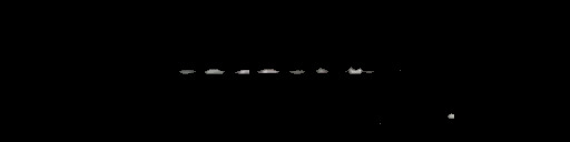 Processed fireball image