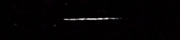 Unprocessed fireball image