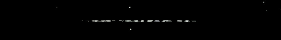 Processed fireball image