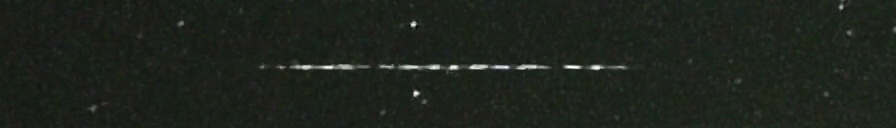 Unprocessed fireball image