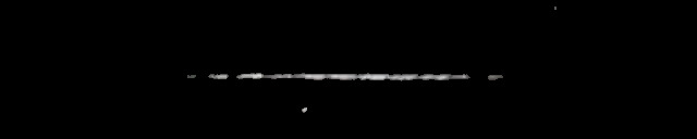 Processed fireball image