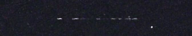 Unprocessed fireball image