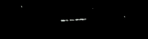 Processed fireball image