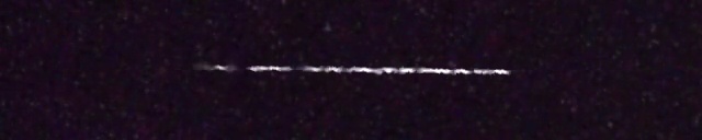 Unprocessed fireball image