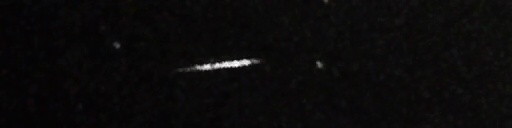 Unprocessed fireball image