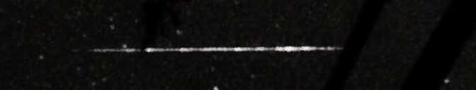 Unprocessed fireball image