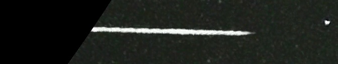 Unprocessed fireball image