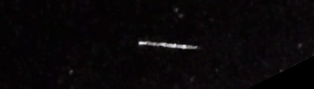 Unprocessed fireball image