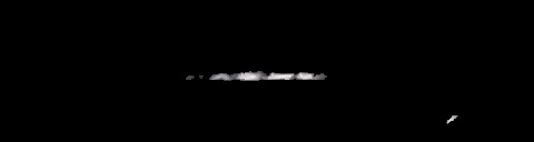 Processed fireball image