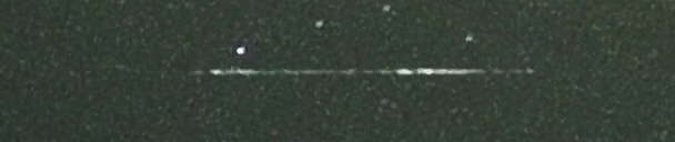 Unprocessed fireball image