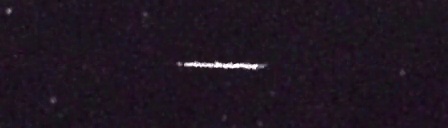 Unprocessed fireball image