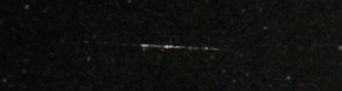 Unprocessed fireball image