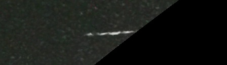 Unprocessed fireball image