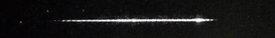 Unprocessed fireball image