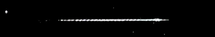 Processed fireball image