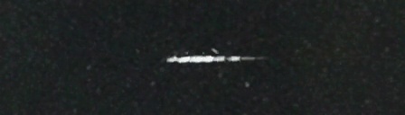 Unprocessed fireball image