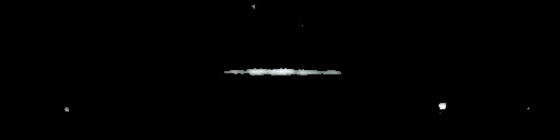 Processed fireball image