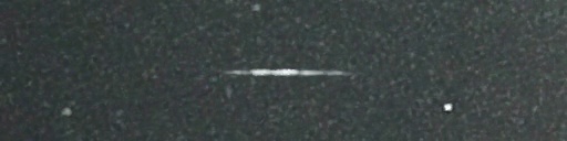 Unprocessed fireball image